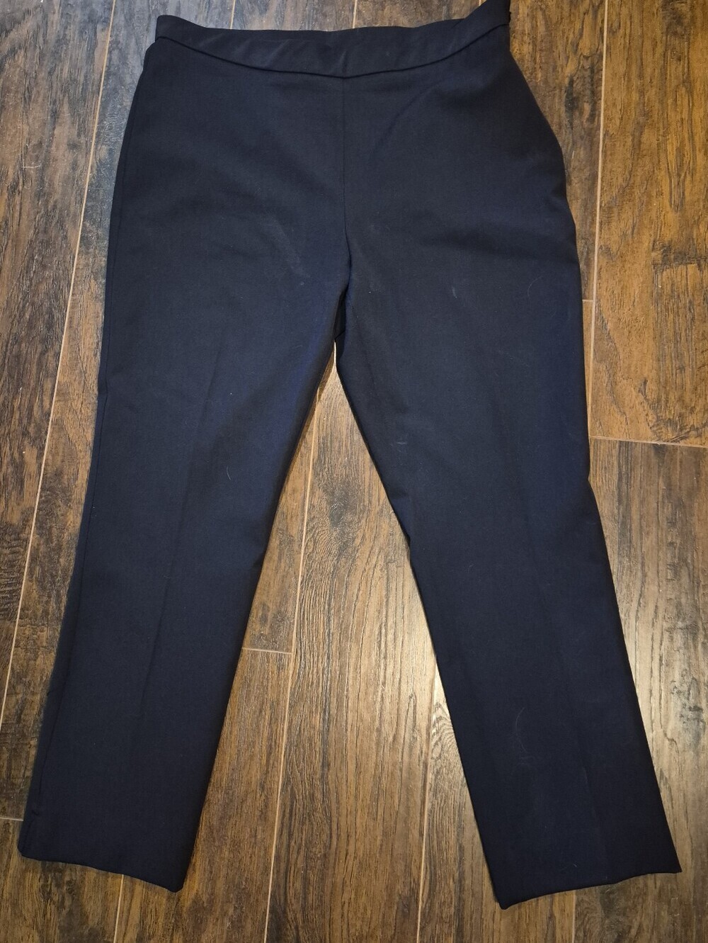 Investments Women's Navy Straight-Leg Pants 16R
